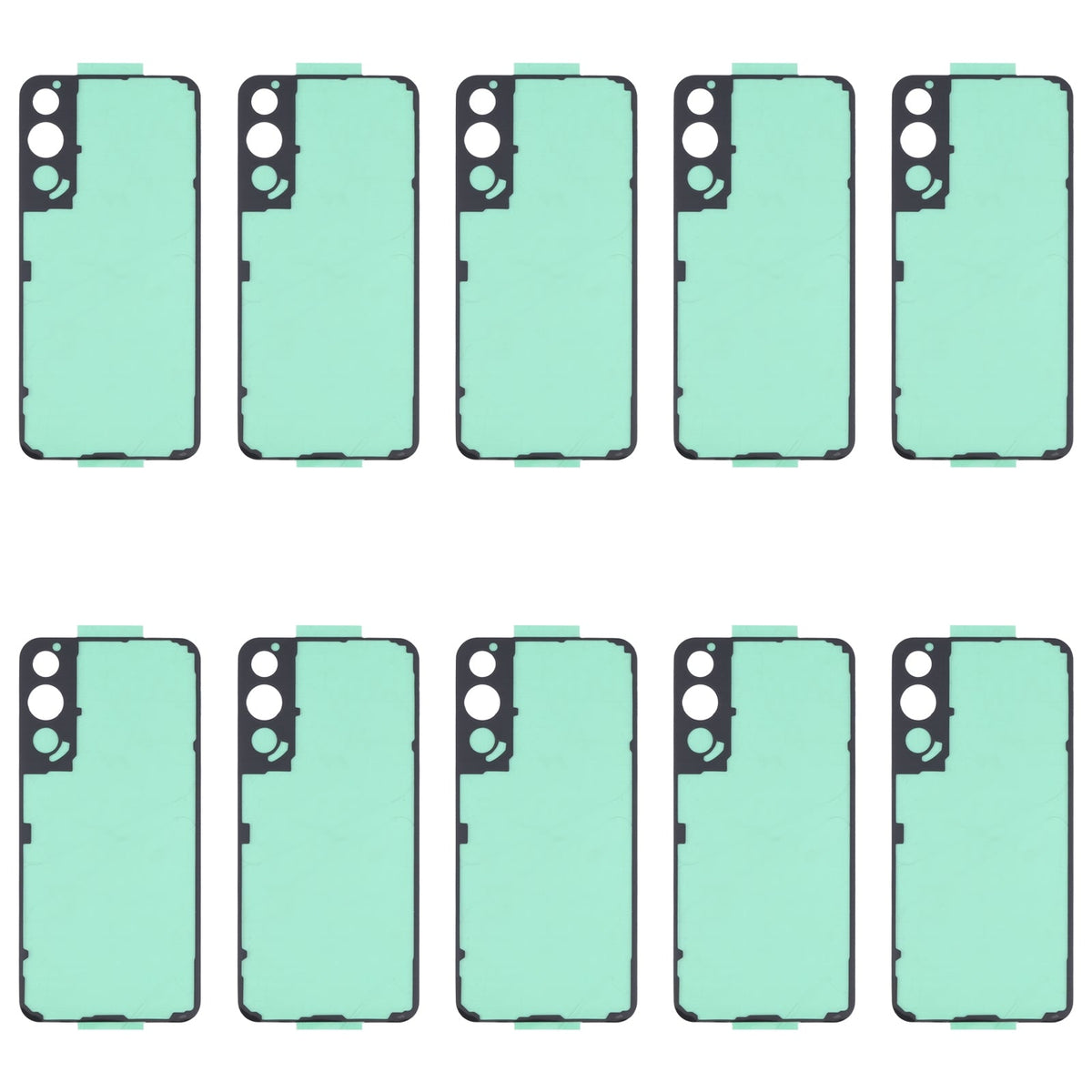 For Samsung Galaxy S22 5G SM-S901B 10pcs Back Housing Cover Adhesive