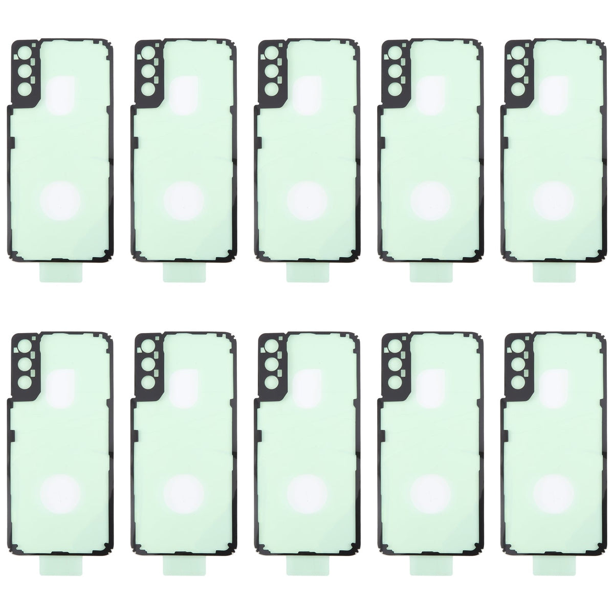 For Samsung Galaxy S21+ 5G 10pcs Back Housing Cover Adhesive