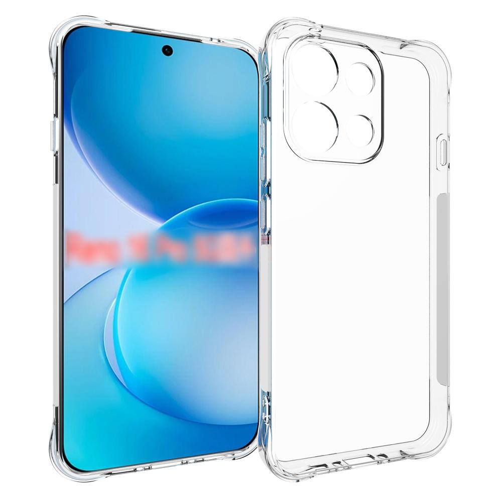 For OPPO Reno16 Pro 5G Global Shockproof Non-slip Thickening TPU Phone Case - Transparent - EDA004447631A