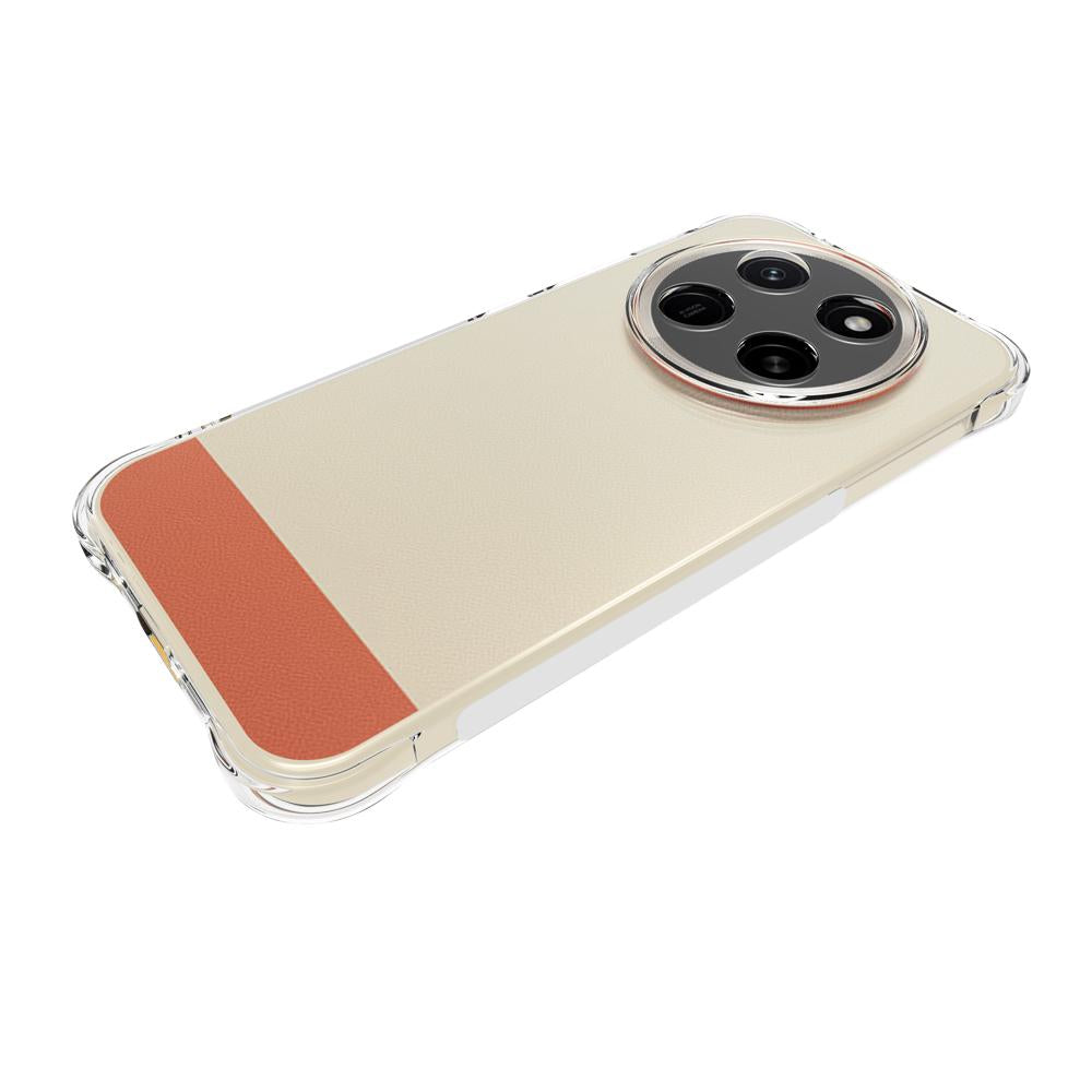 For Honor X80 Pro Max Shockproof Non-slip Thickening TPU Phone Case - Transparent - EDA005018239A