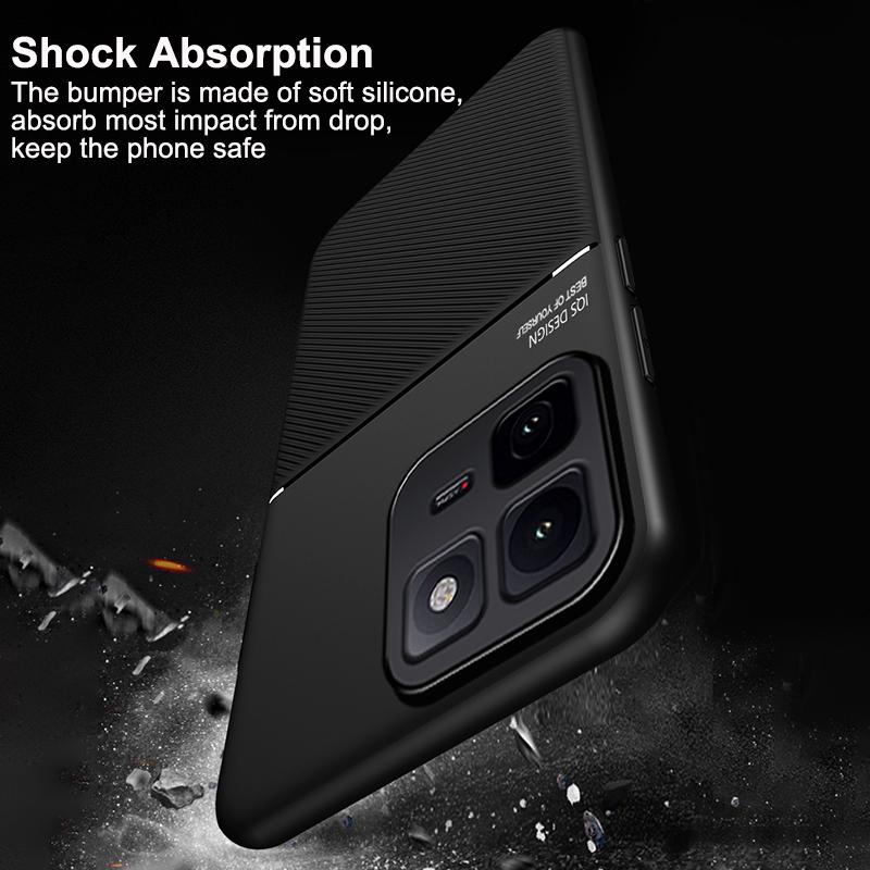 For vivo iQOO 15T 5G Classic Tilt Strip Grain Magnetic PC Hybrid TPU Phone Case - Blue - EDA006081840A