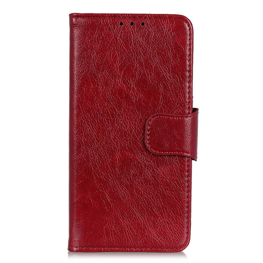 For OPPO A7 Pro Max 5G Nappa Texture Horizontal Flip Leather Phone Case(Red)