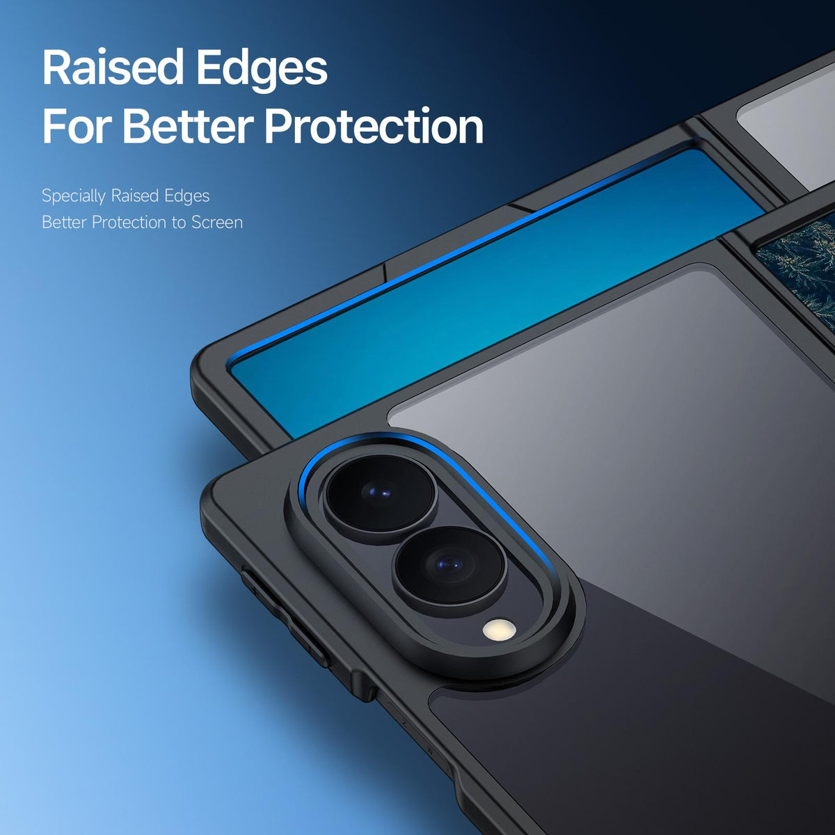 For Galaxy Z Fold8 5G DUX DUCIS Aimo Series Frosted Feel Phone Case - Black - EDA006302007A