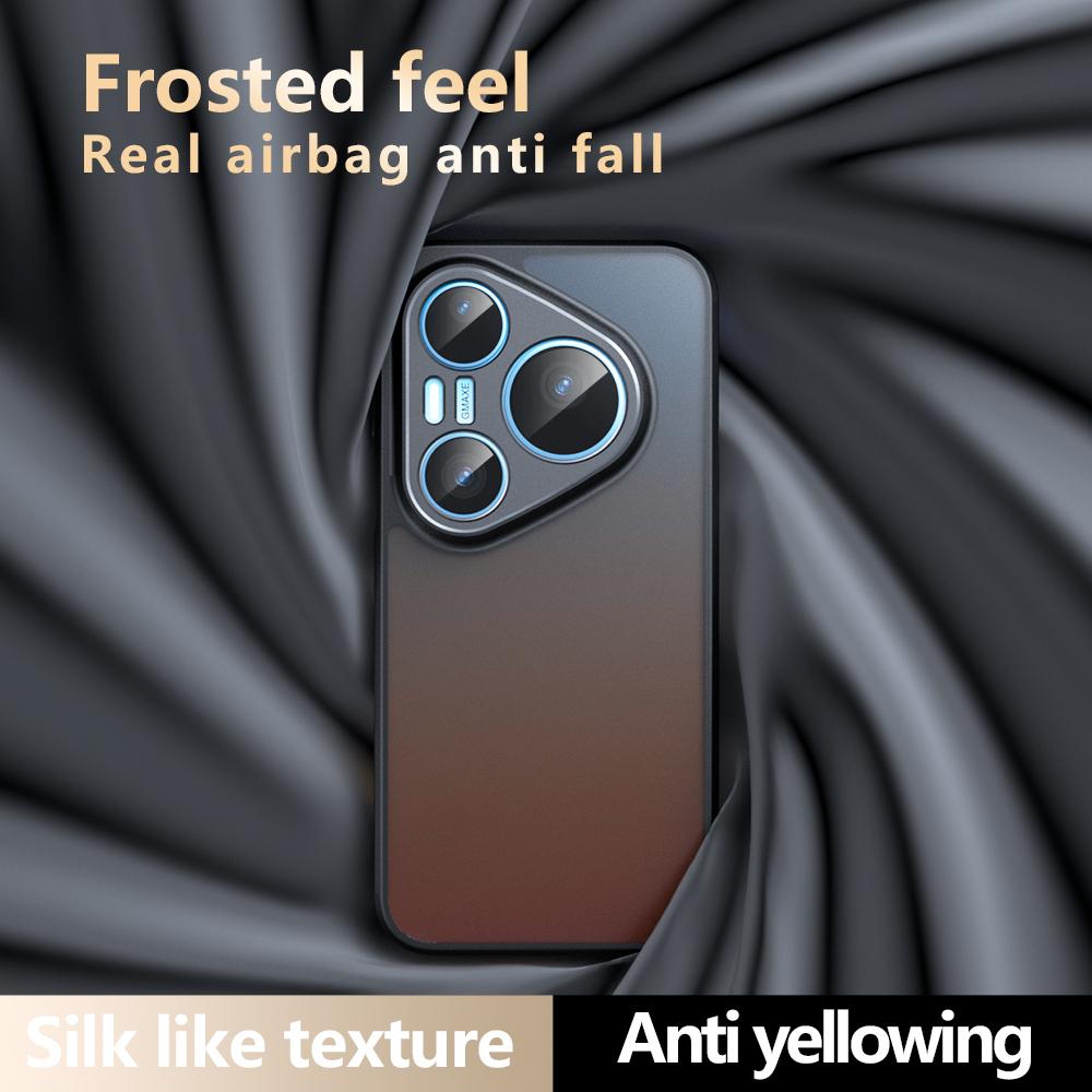 For Huawei Pura 90 Pro Max Armor Precise Hole PC Hybrid TPU Phone Case - Transparent - EDA006576110A