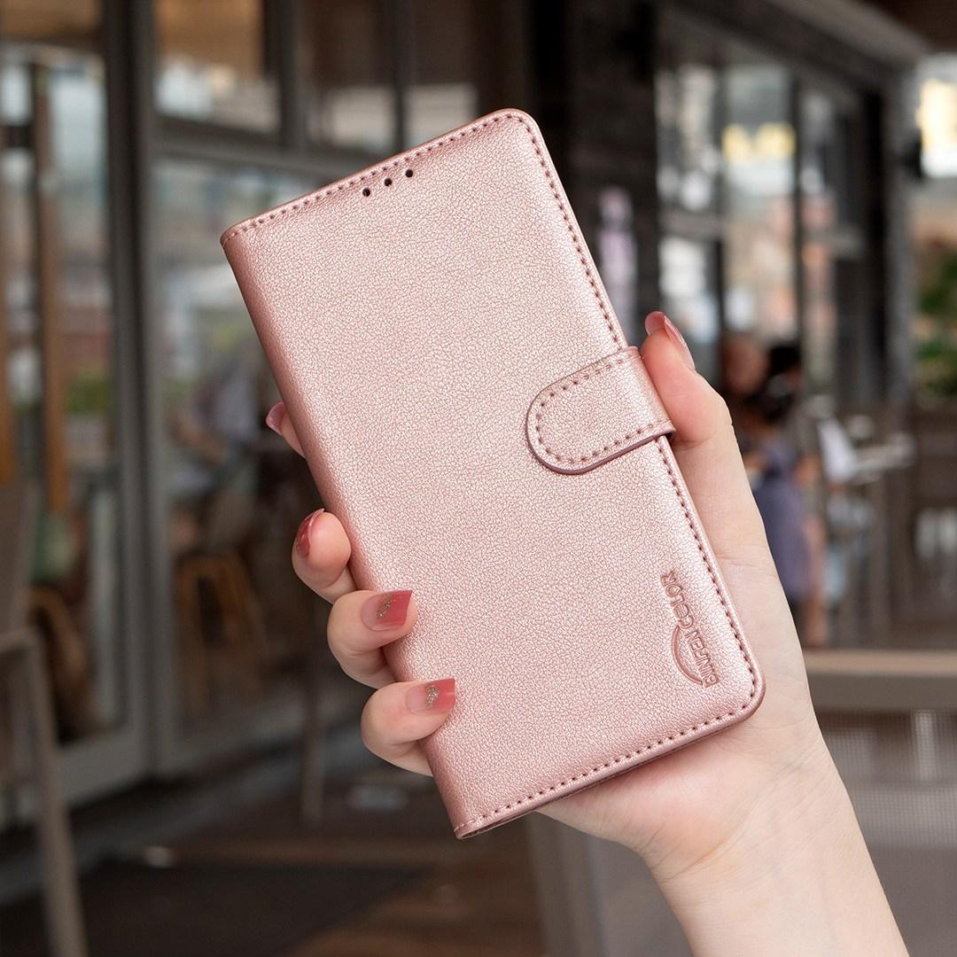For Redmi 17 4G / 5G Global 170mm Litchi Texture RFID Anti-theft Leather Phone Case(Gold)