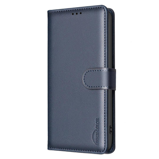 For Redmi Note 17 Pro+ 5G Global 163.4mm Litchi Texture RFID Anti-theft Leather Phone Case - Blue - EDA007061822E