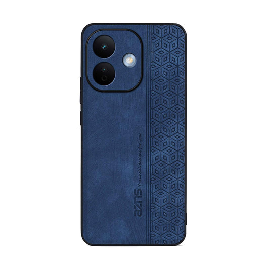 For Redmi Note 17 5G/4G Global 171mm AZNS 3D Embossed Skin Feel Phone Case(Sapphire Blue)
