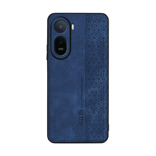 For Redmi A7 Pro 4G/5G 171mm AZNS 3D Embossed Skin Feel Phone Case(Sapphire Blue)