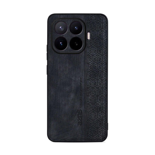 For Xiaomi 17T 5G AZNS 3D Embossed Skin Feel Phone Case(Black)