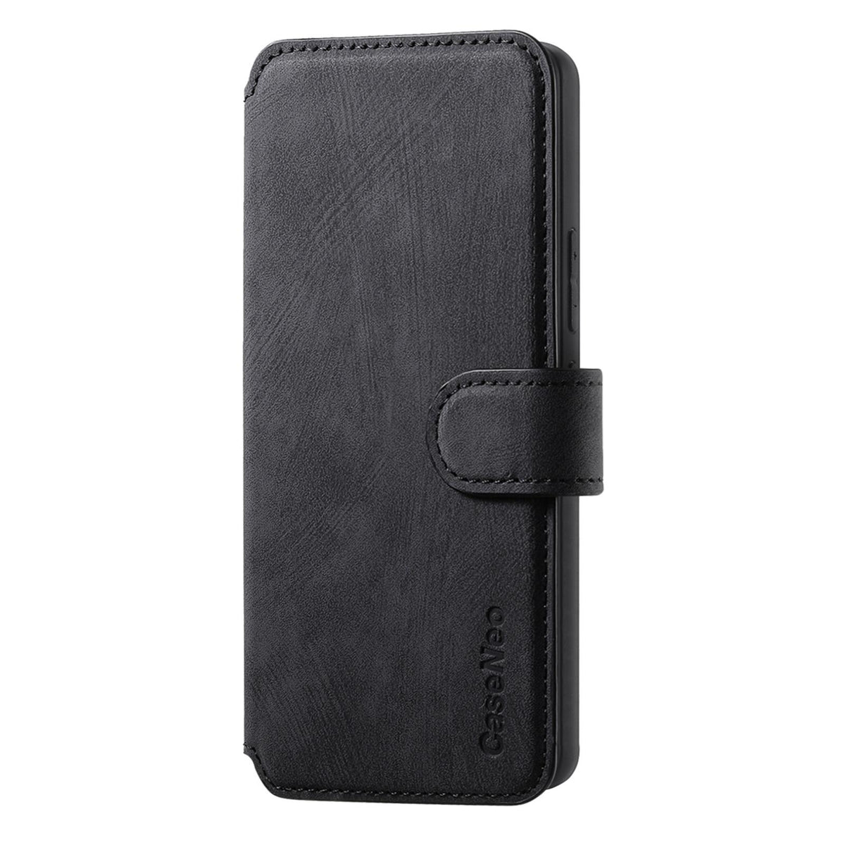 For Redmi K90 Pro Max / Poco F8 Ultra CaseNeo MagSafe RFID Anti-theft Retro Leather Phone Case(Black)
