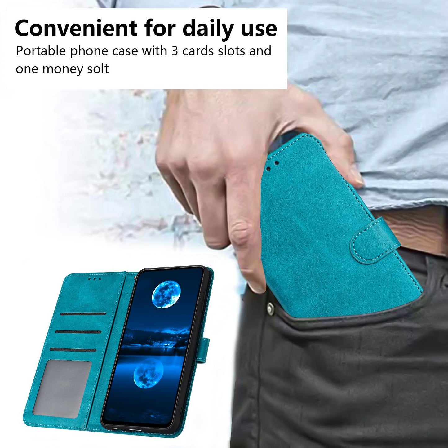 For Redmi K90 Pro Max / Poco F8 Ultra Solid Calf Texture Flip Leather Phone Case(Green)