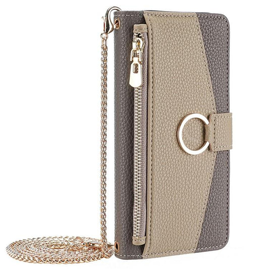 For Redmi K90 Pro Max / Poco F8 Ultra Crossbody Litchi Texture Leather Phone Case(Grey)