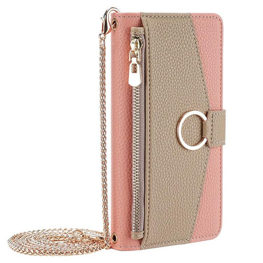 For Redmi K90 Pro Max / Poco F8 Ultra Crossbody Litchi Texture Leather Phone Case(Pink)