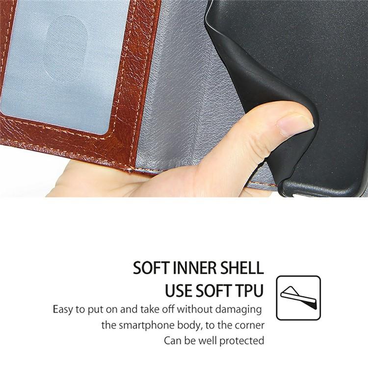 For Redmi K90 Pro Max 5G / Poco F8 Ultra Zipper Bag Leather Phone Case(Brown)