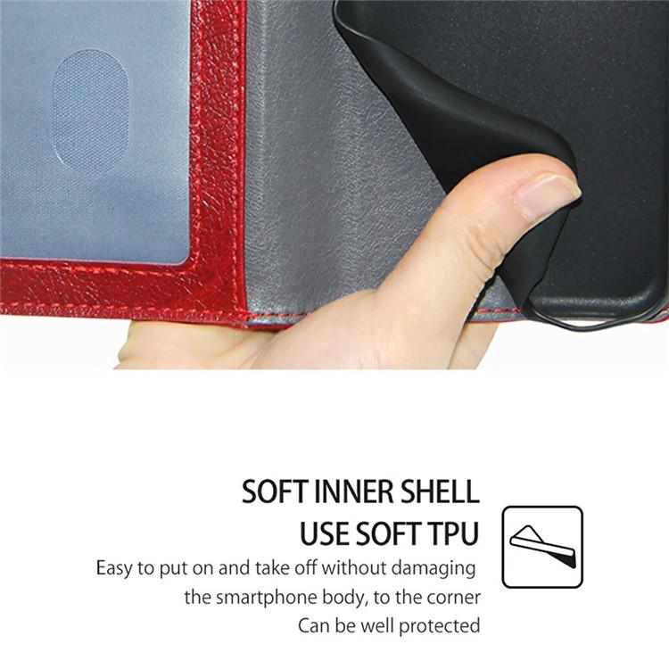 For Redmi K90 Pro Max 5G / Poco F8 Ultra Zipper Bag Leather Phone Case(Red)