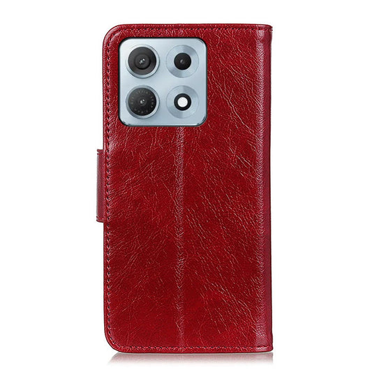 For Motorola Edge 70 Max 5G Nappa Texture Horizontal Flip Leather Phone Case(Red)