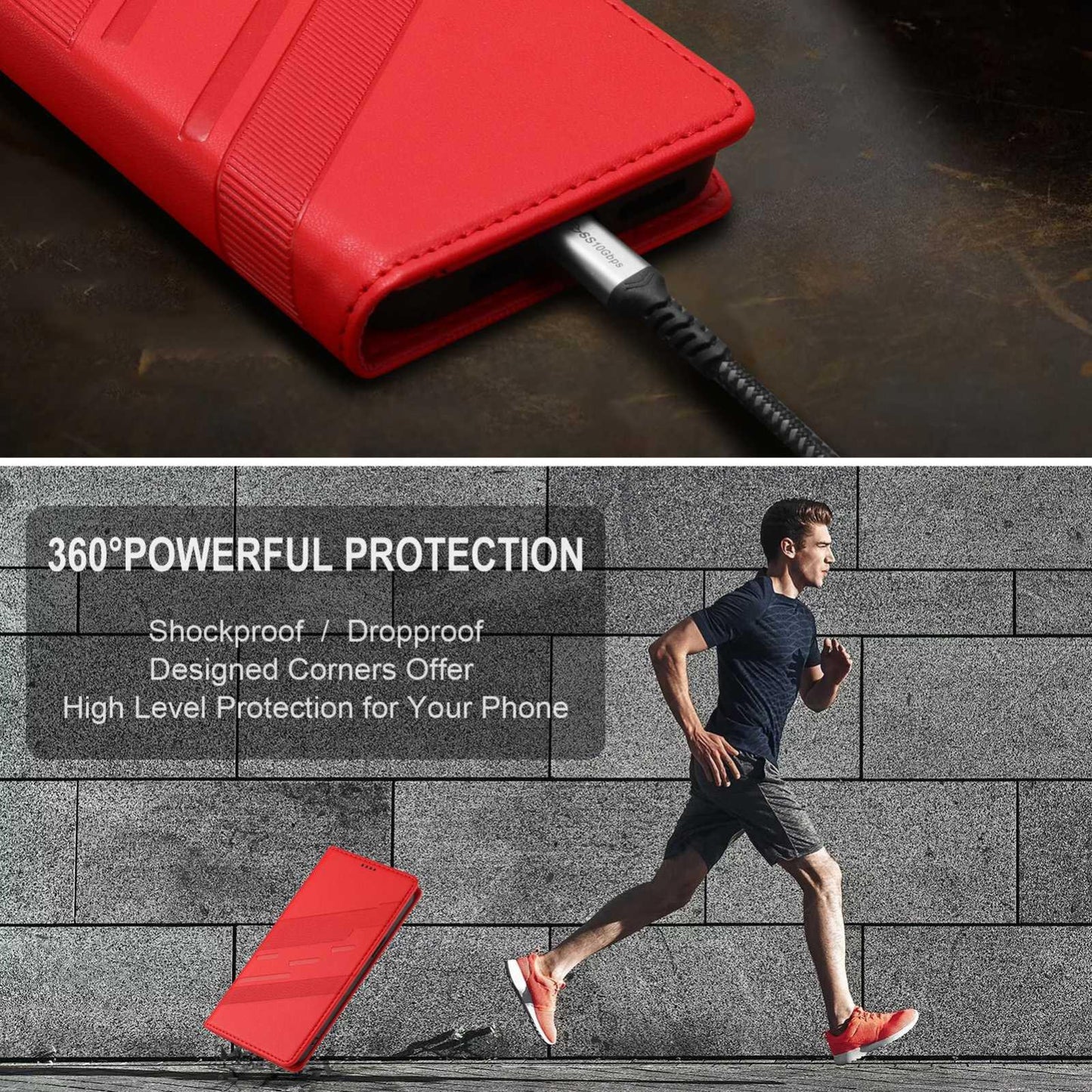 For Redmi K90 Pro Max / Poco F8 Ultra 5G Embossed Multi-functional Wallet Retro Leather Phone Case(Red)