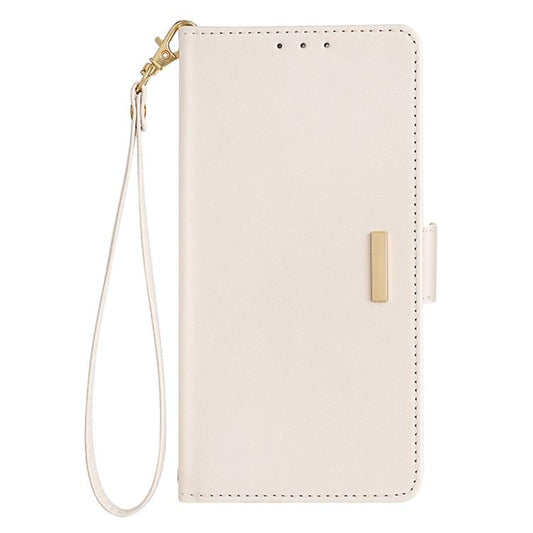 For Redmi K90 Pro Max / Poco F8 Ultra Crossbody Chain Leather Phone Case(White)