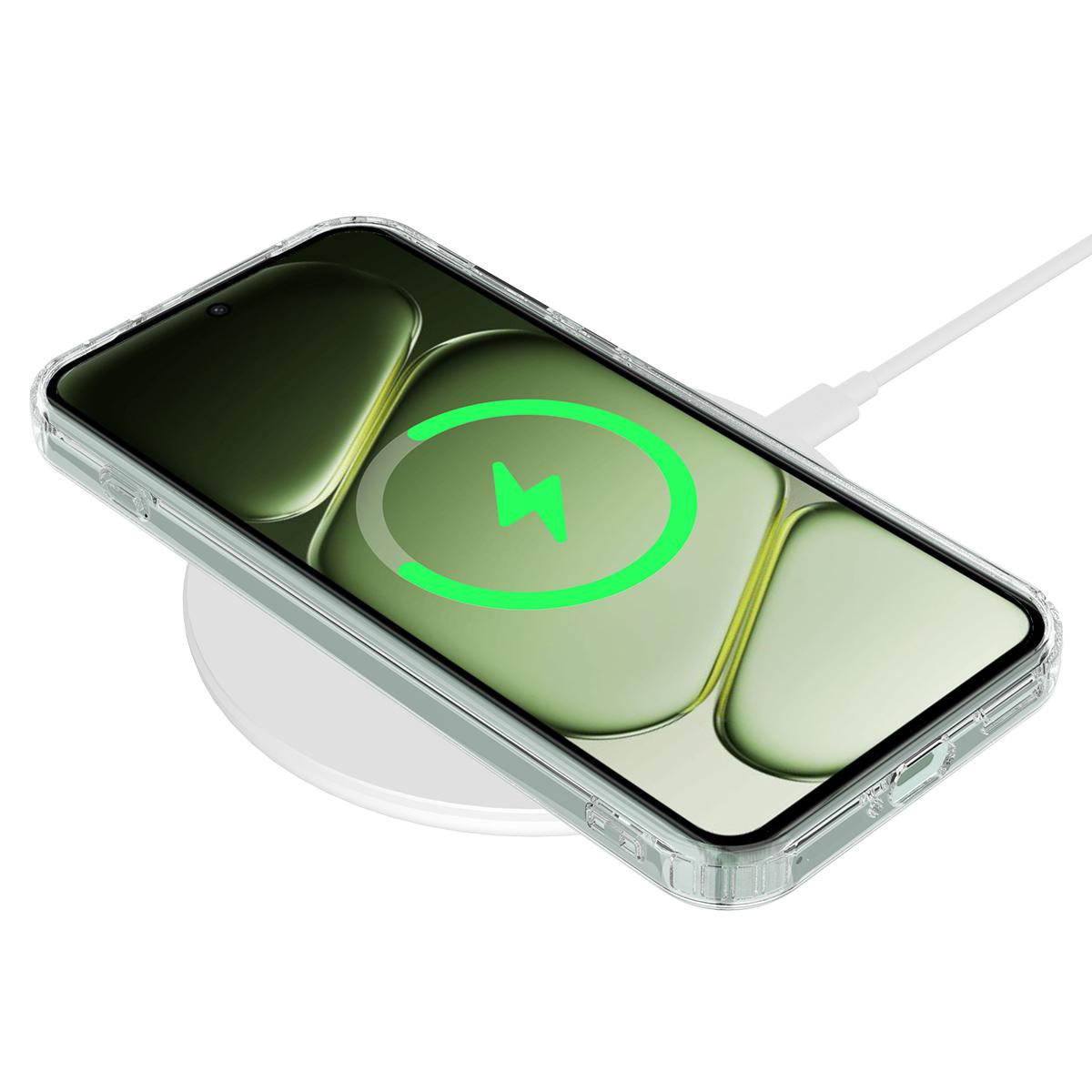 For OPPO Reno15 Pro Max 5G Global MagSafe Clear Acrylic PC Hybrid TPU Phone Case - Transparent - EDA008575808A