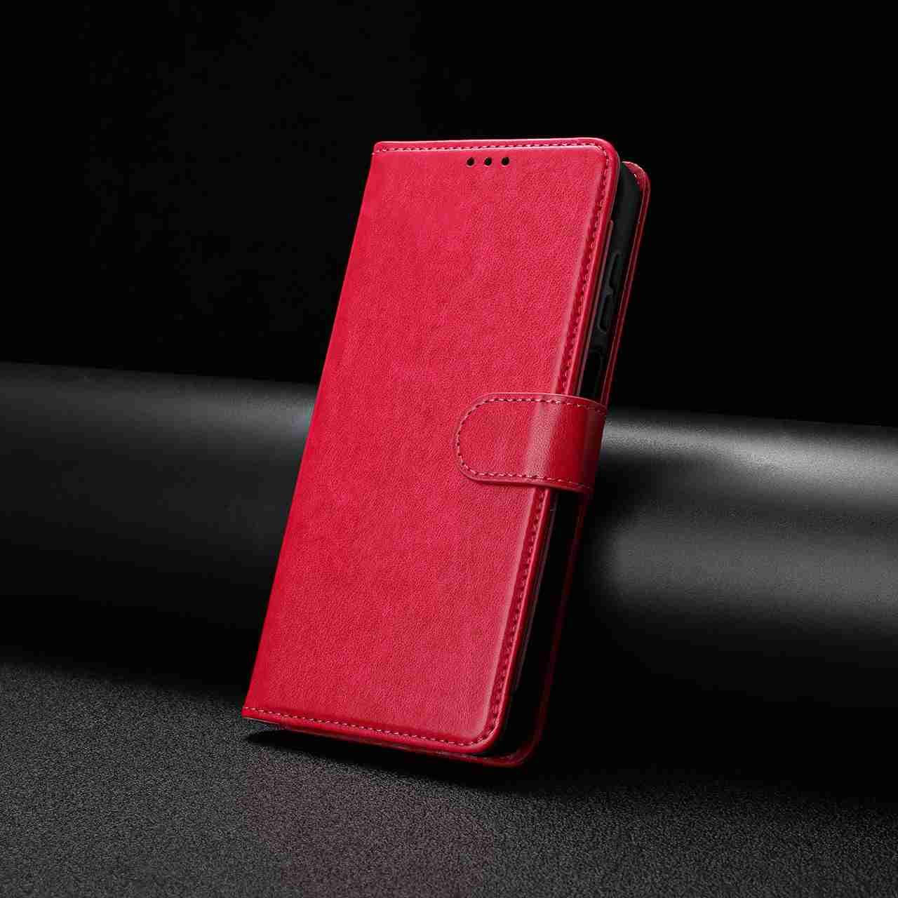 For Redmi K90 Pro Max / Poco F8 Ultra Lambskin 8-card Slot Leather Phone Case(Rose Red)