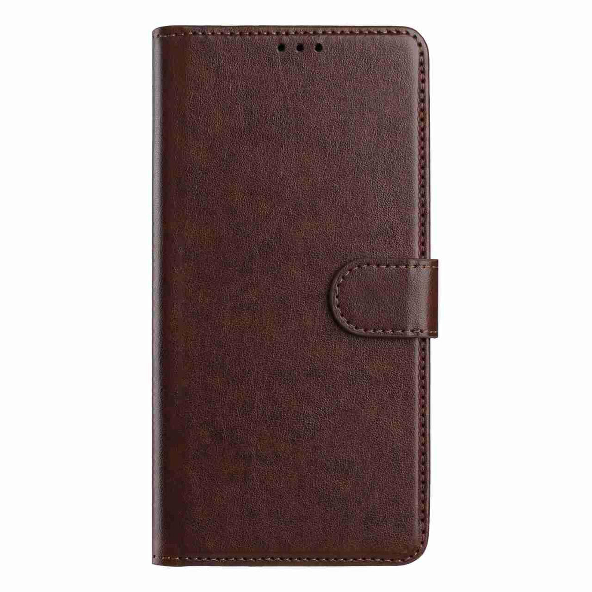 For Redmi K90 Pro Max / Poco F8 Ultra Lambskin 8-card Slot Leather Phone Case(Brown)