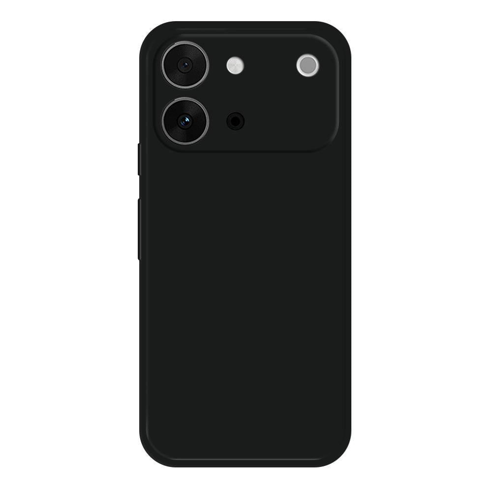 For vivo S60 Vitality 5G Imitation Liquid Silicone Phone Case - Black - EDA008830004G