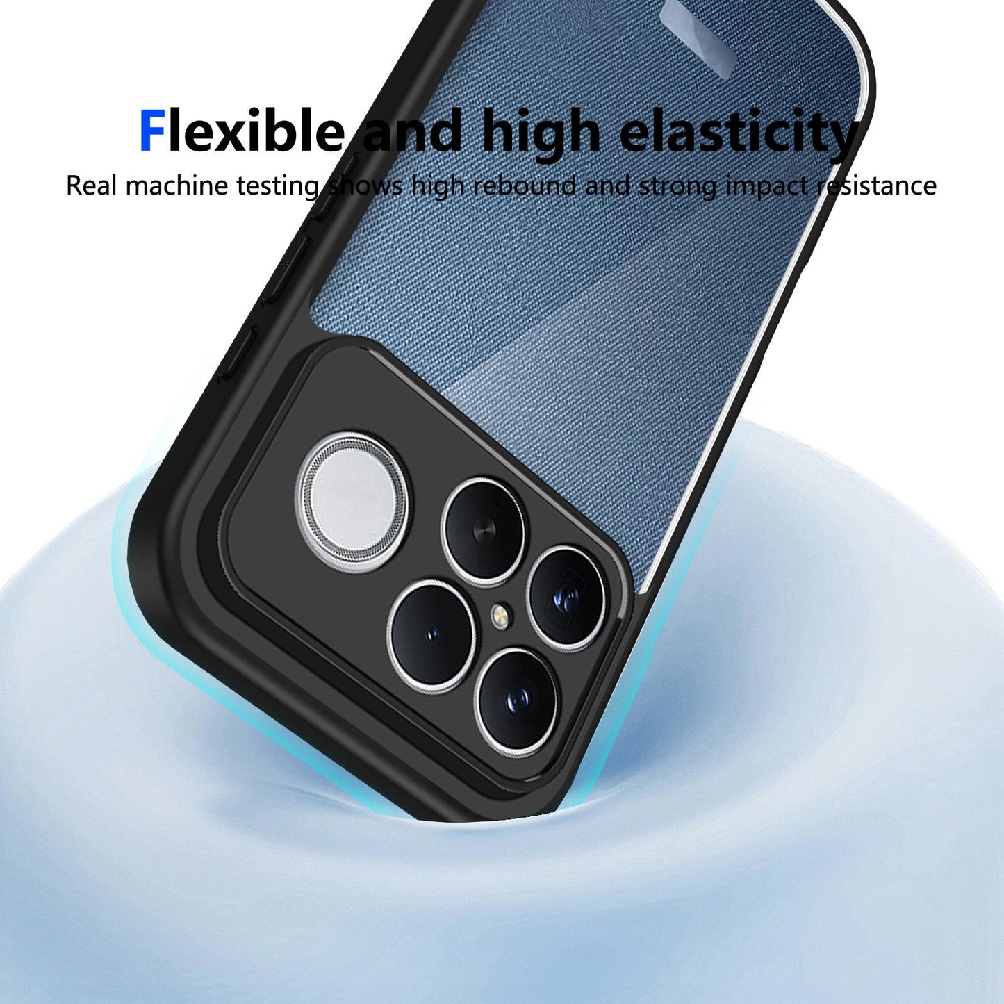 For Redmi K90 Pro Max / Poco F8 Ultra Matte PC Skin-feel Shockproof Phone Case(Black)