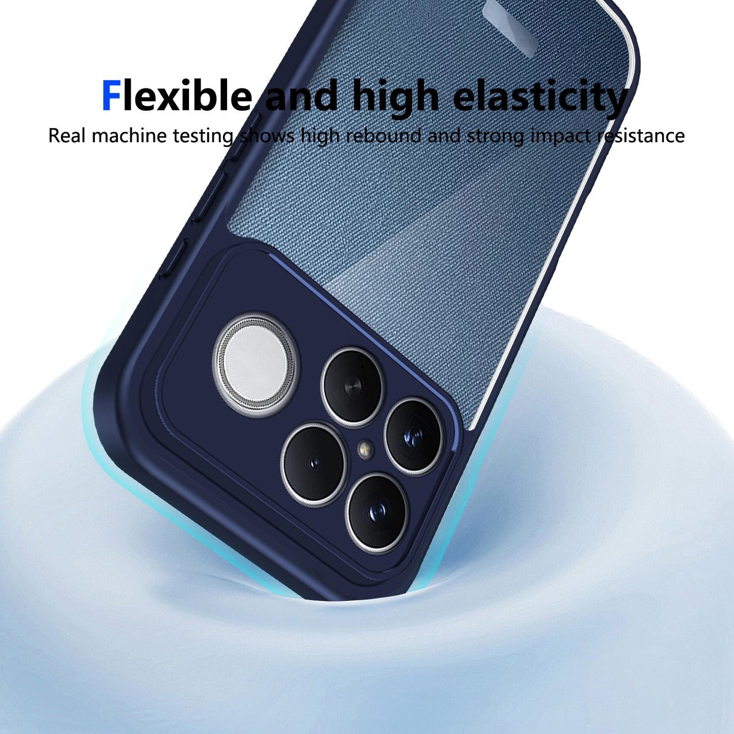 For Redmi K90 Pro Max / Poco F8 Ultra Matte PC Skin-feel Shockproof Phone Case(Blue)