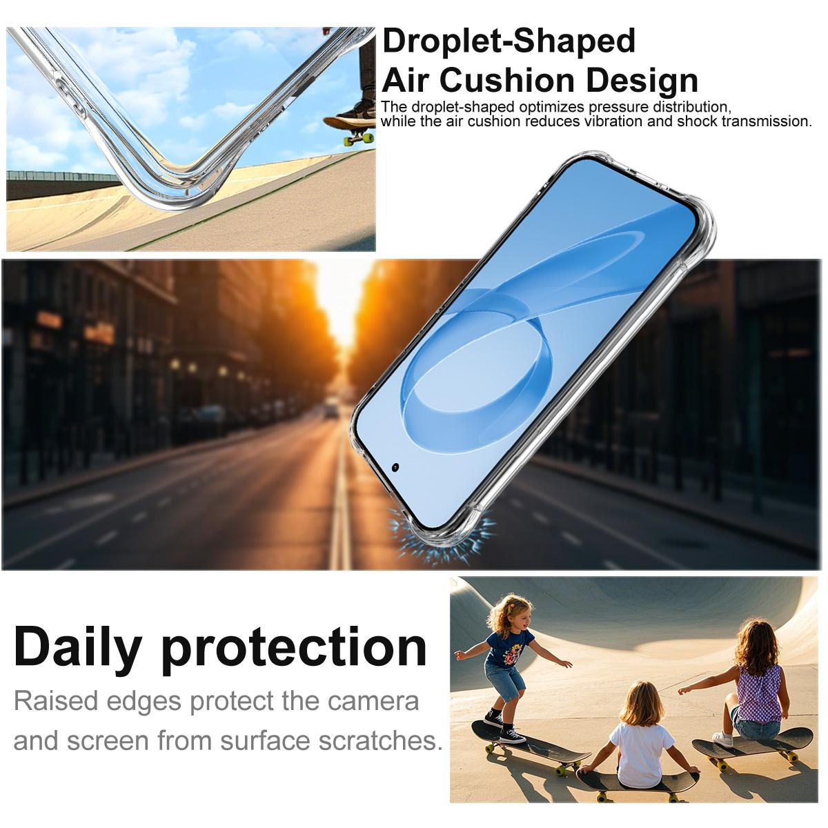For Redmi K90 Pro Max/Poco F8 Ultra 5G imak Magnetic Shockproof Airbag TPU Phone Case(Transparent)