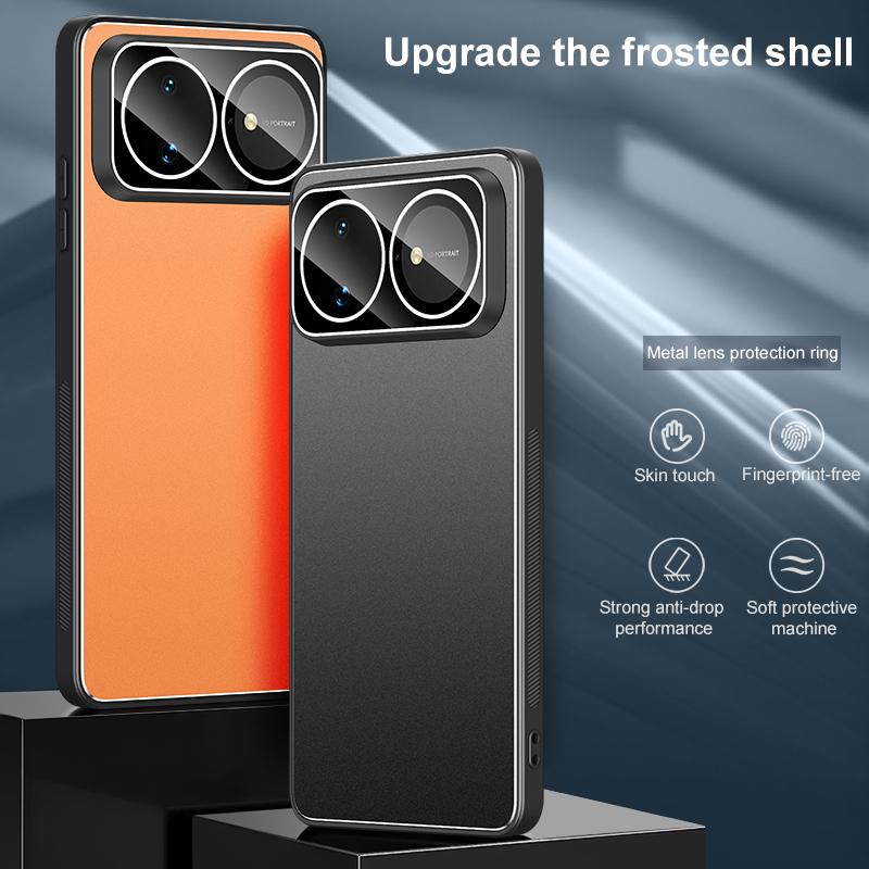For Huawei nova 16 Ultra Golden Shield Metal Frosted Lens Film Phone Case - Black - EDA009254713A
