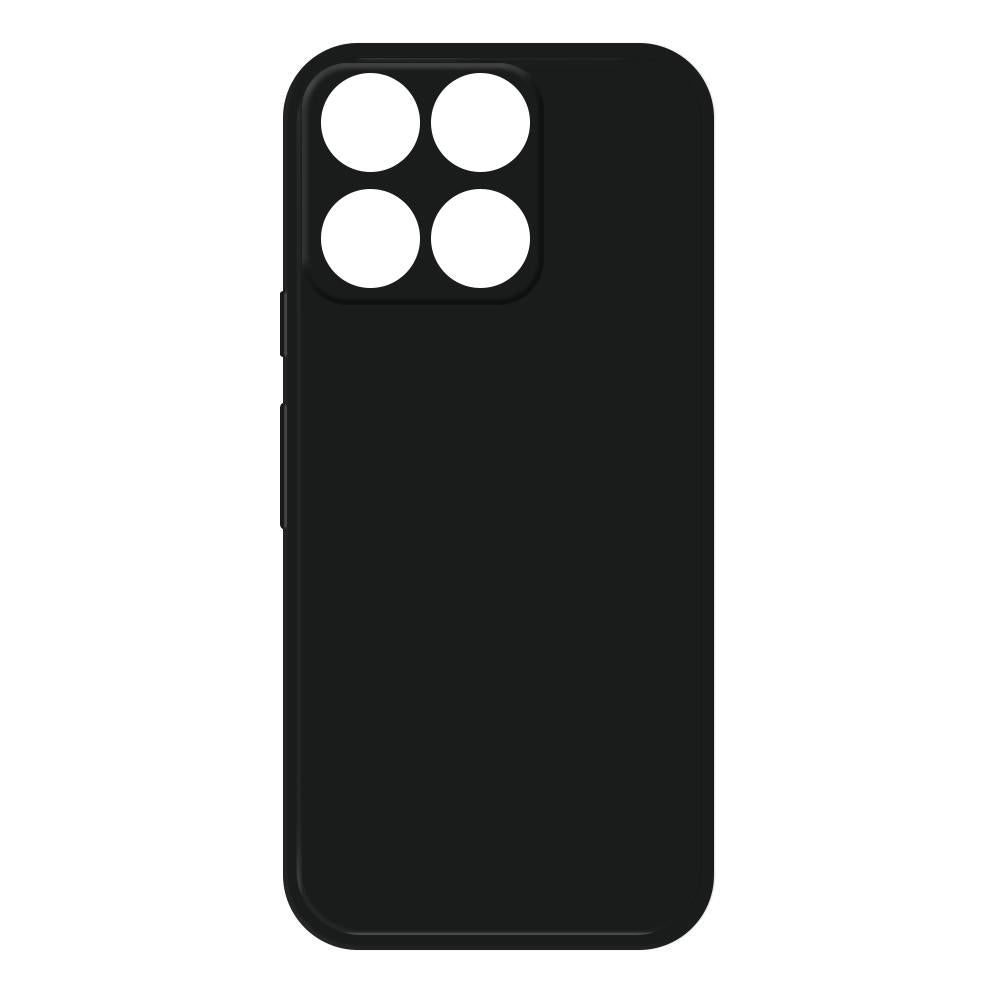 For Motorola Edge 70 Fusion+/70 Fusion 5G Imitation Liquid Silicone Phone Case - Black - EDA009684910F