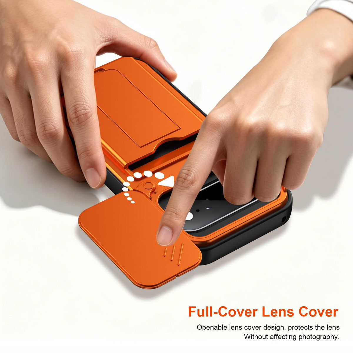 For Google Pixel 11 / Pixel 11 Pro Card Holder Series Sliding Lens Cover PC Hybrid TPU Phone Case - Red - EDA009708904A