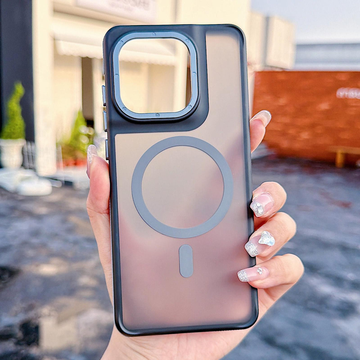 For Motorola Edge 60 Fusion Dual Color Skin Feel Magnetic Phone Case - Grey - EDA009806501B