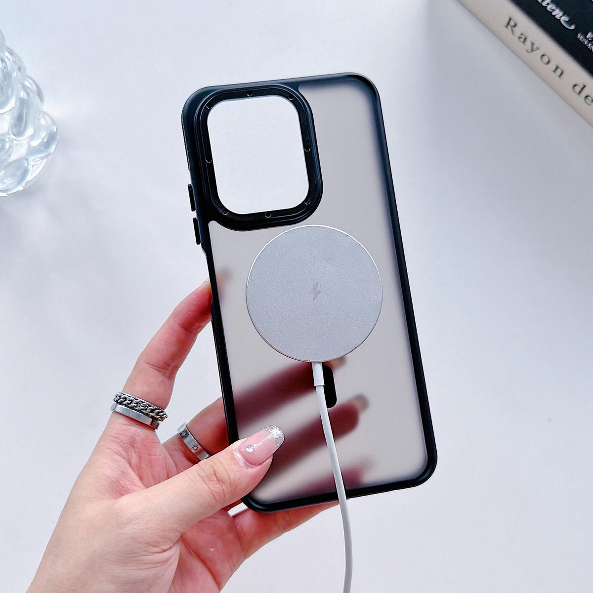 For Redmi 15C 5G / 4G Global 171mm Dual Color Skin Feel Magnetic Phone Case - Grey - EDA009806801B