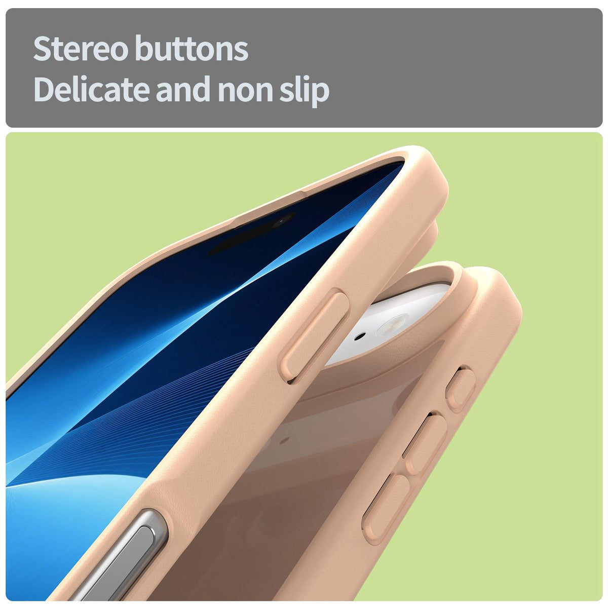 For iPhone Air Fanying Series Precision Camera Hole PC Hybrid TPU Translucent Frosted Phone Case - Rouge Powder - EDA009893418I