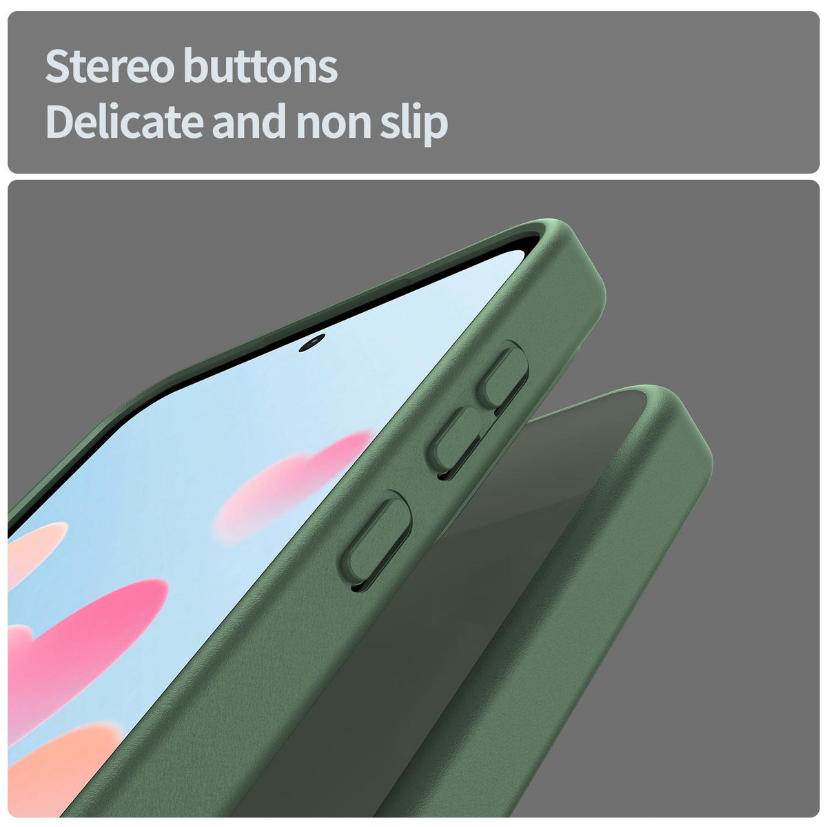 For Galaxy A35 5G Fanying Series PC Hybrid TPU Translucent Frosted Phone Case - Olive Green - EDA009918807D