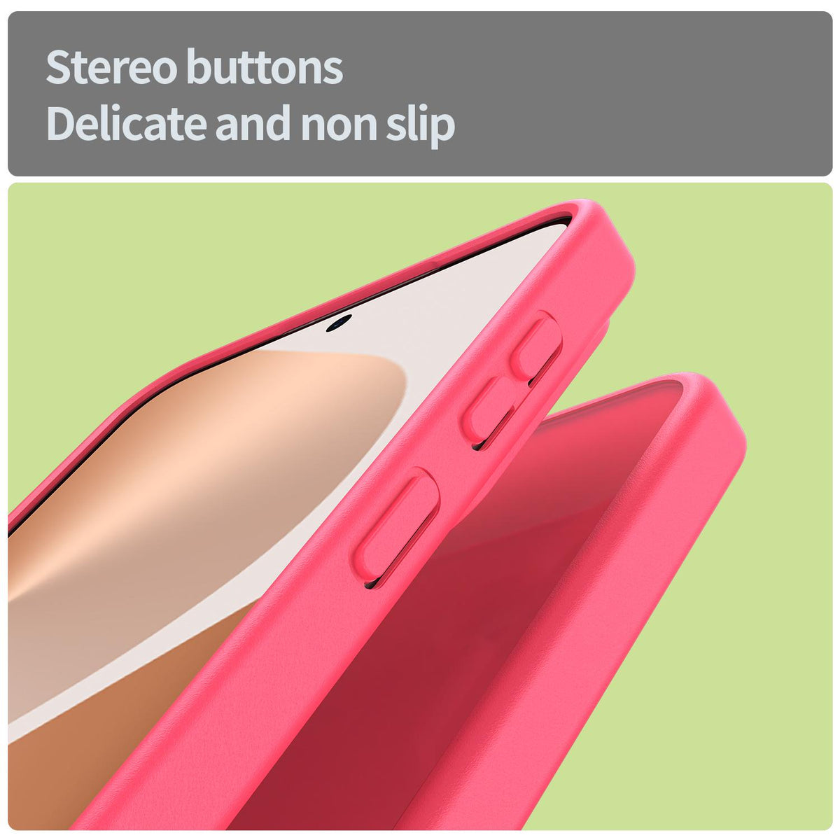 For Galaxy A57 5G Fanying Series PC Hybrid TPU Translucent Frosted Phone Case - Rose Red - EDA009918808E