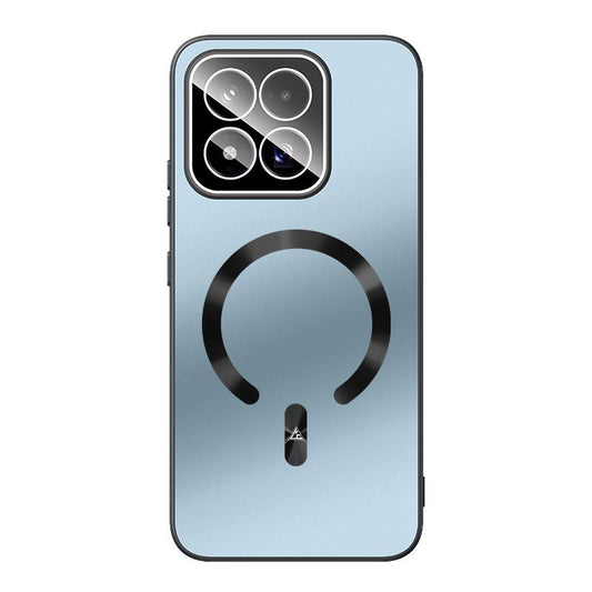 For Xiaomi 17 Max 5G Ice Magnetic Explosion-proof Lens Film PC Phone Case(Space Silver)