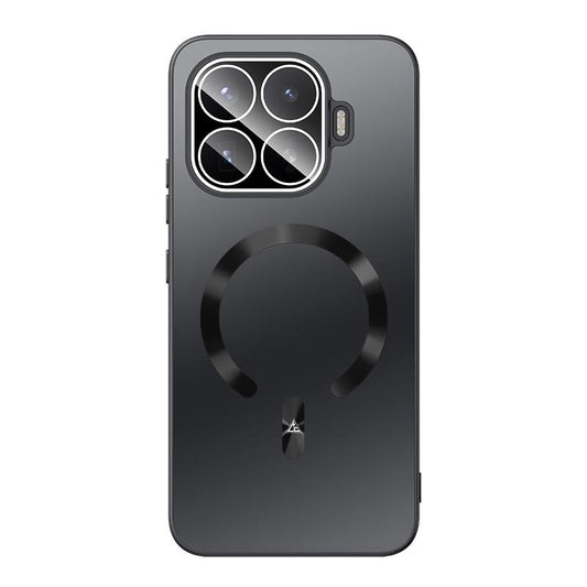 For Xiaomi 17T Pro 5G Ice Magnetic Explosion-proof Lens Film PC Phone Case(Graphite Black)