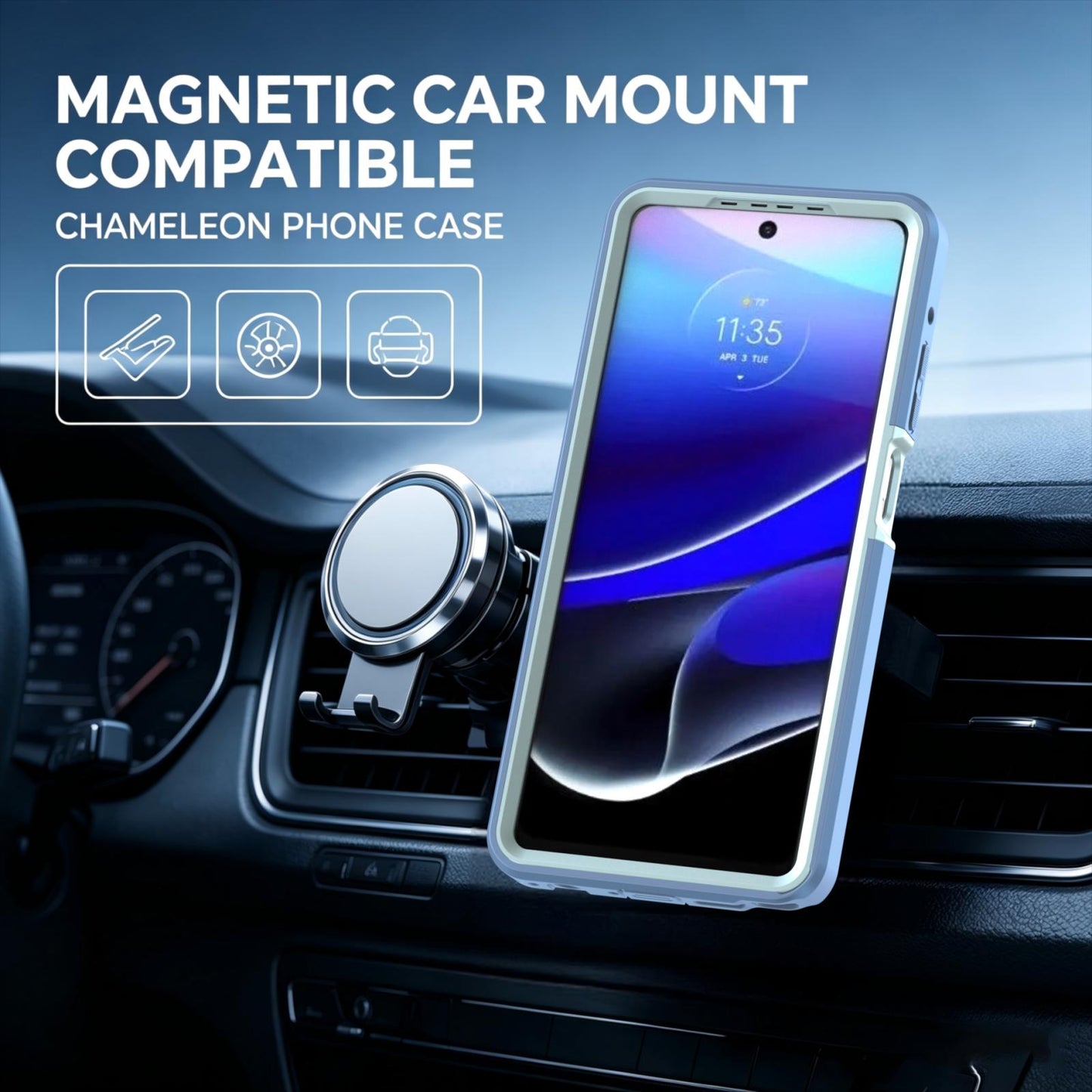 For Motorola Moto G Stylus 5G 2026 Silicone Magnetic Anti-drop Protective Phone Case(Light Blue)