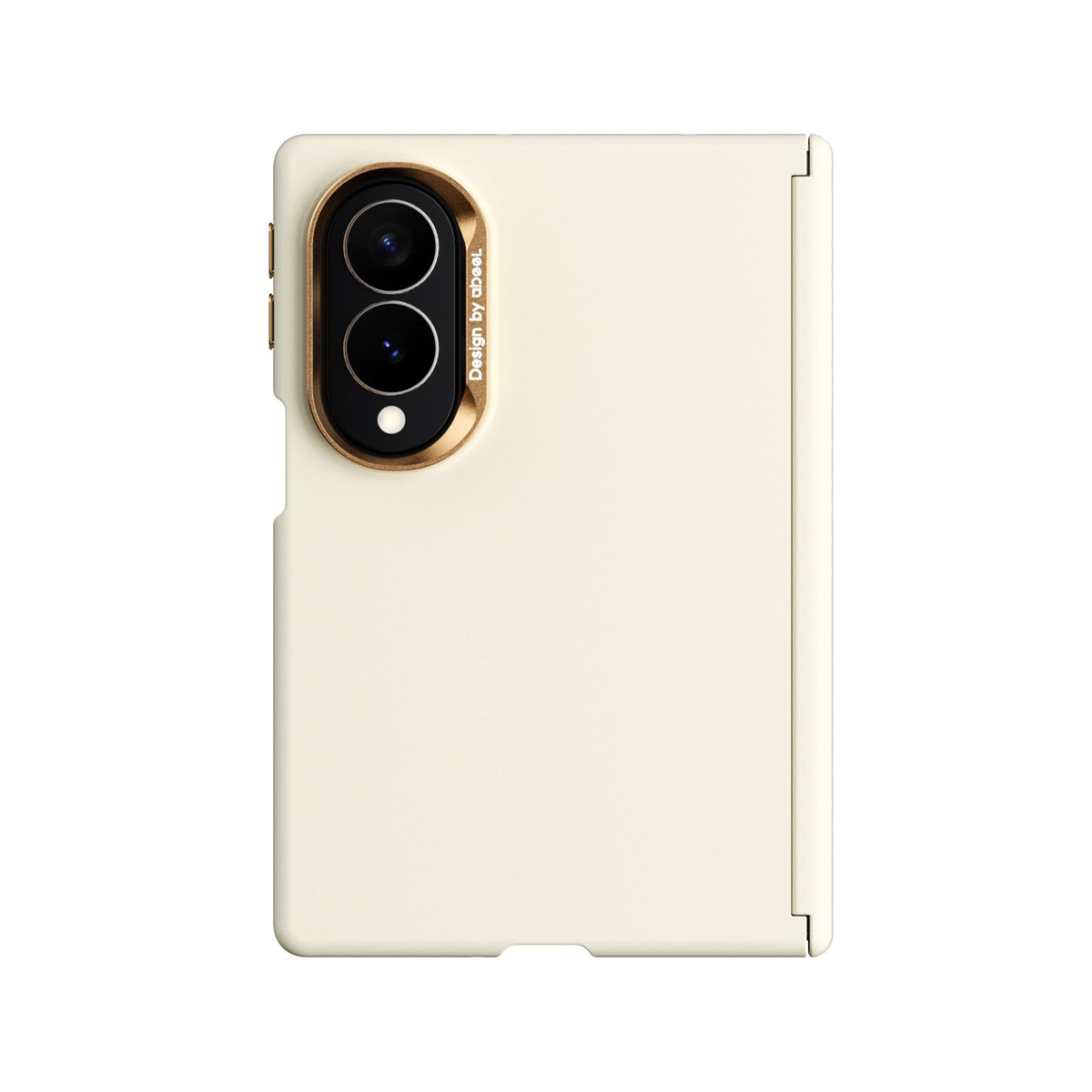 For Galaxy Z Fold8 5G ABEEL Lightweight Zero Skin Feel Magnetic PC Phone Case - Yellow - EDA010059802D