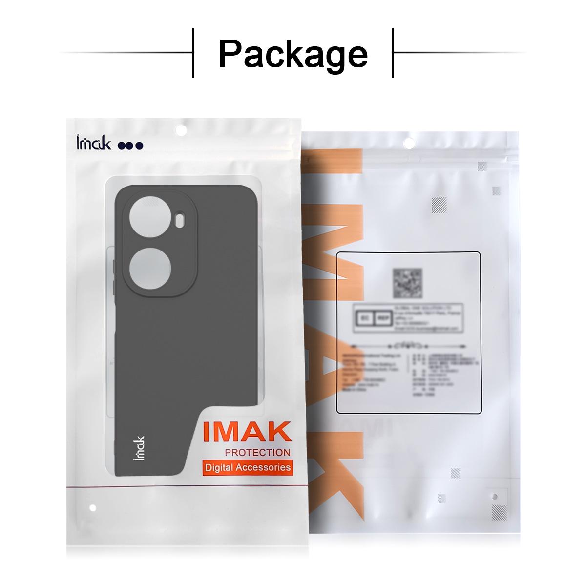 For Google Pixel 11 / Pixel 11 Pro IMAK UC-3 Series Shockproof Frosted TPU Phone Case - Black - EDA010145101A