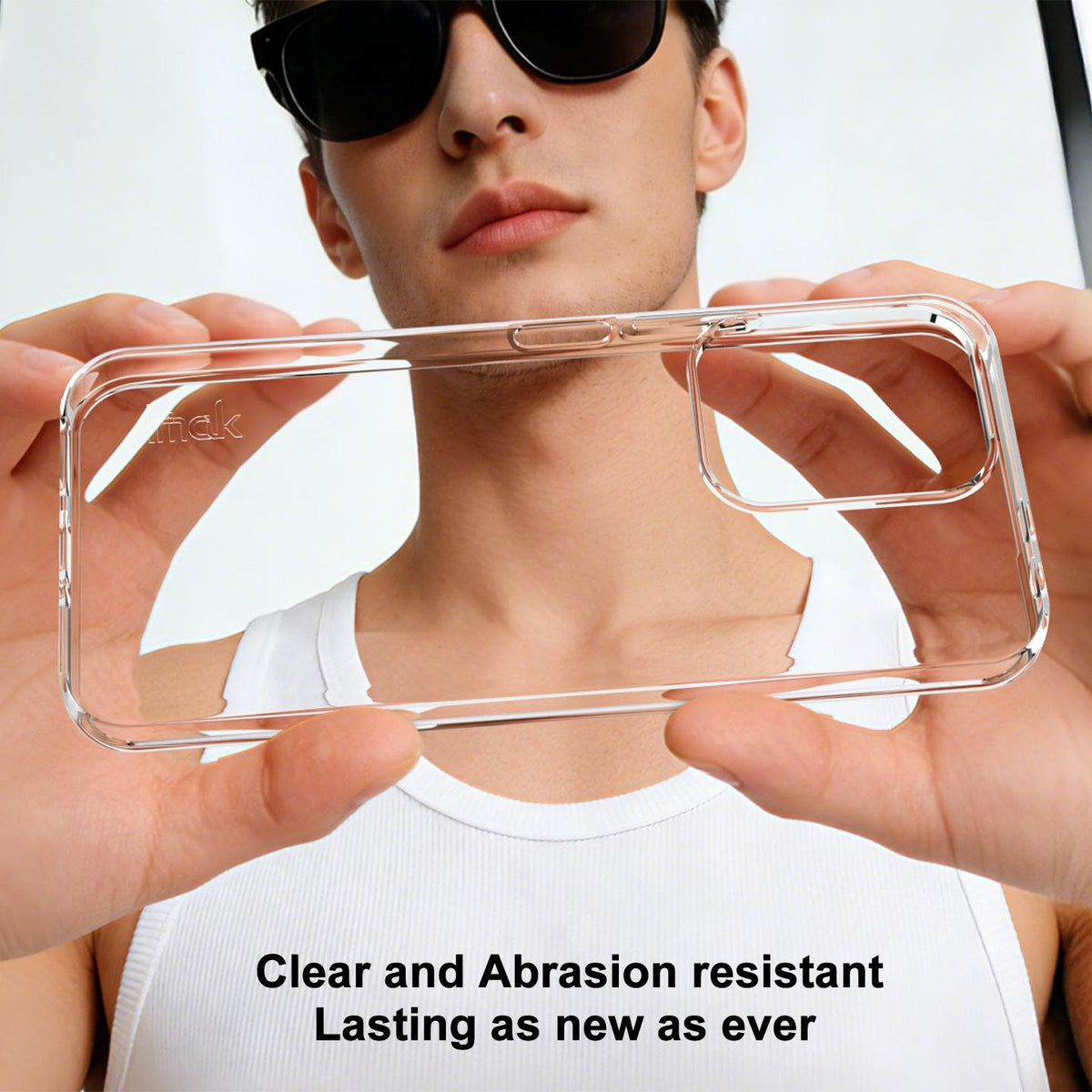 For Redmi 17 4G / 5G Global 170mm imak UX-10 Series Transparent Shockproof TPU Phone Case - Transparent - EDA010204601A