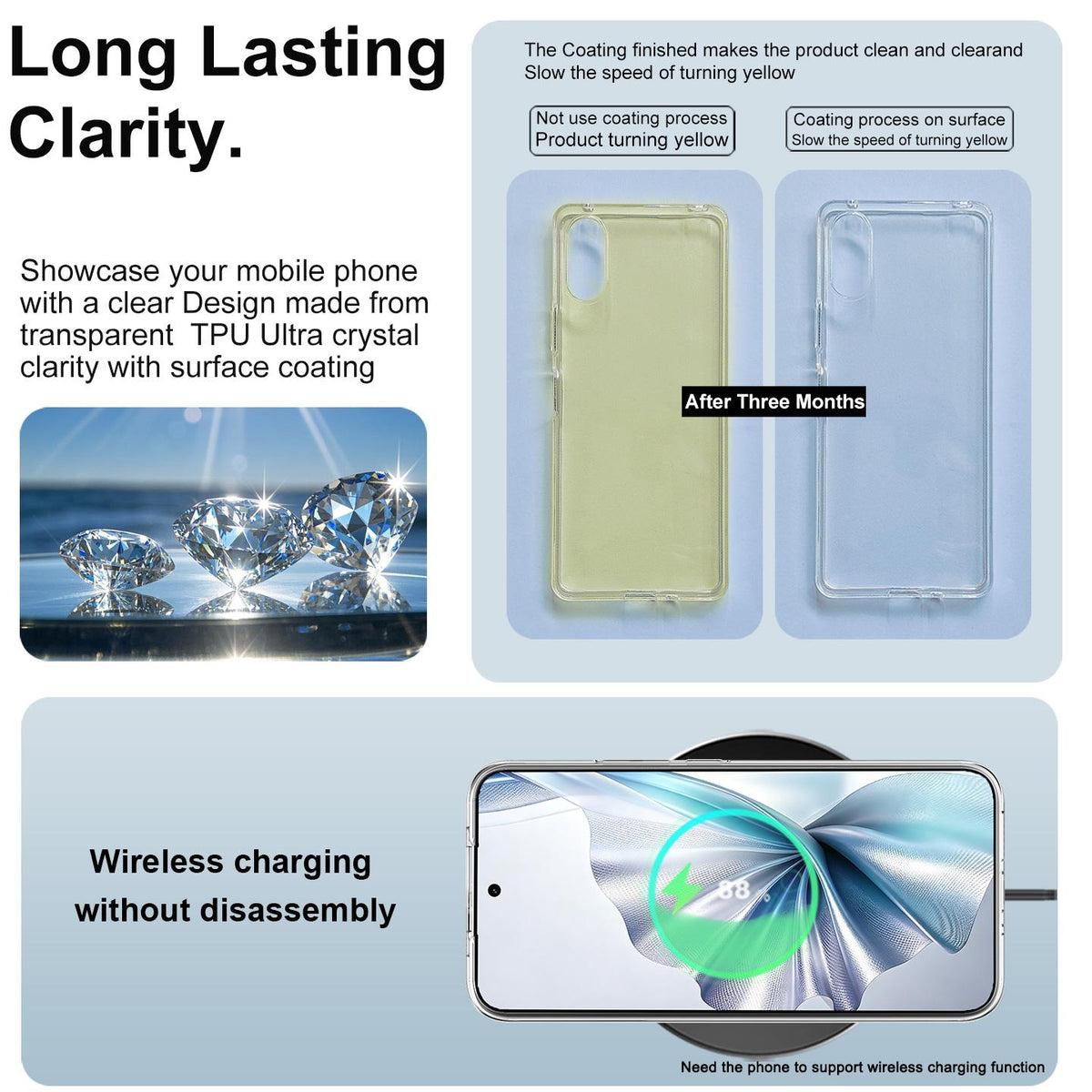 For Redmi Note 17 Pro+ 5G Global 163.4mm imak UX-10 Series Transparent Shockproof TPU Phone Case - Transparent - EDA010204604A