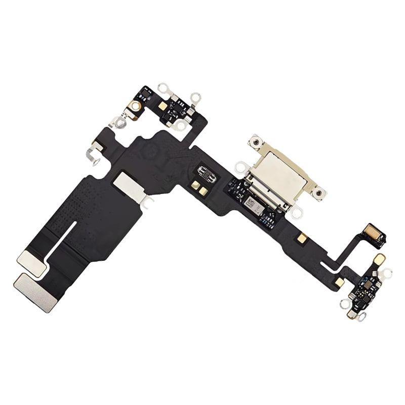 For iPhone 15 Plus Original Charging Port Flex Cable (Yellow)