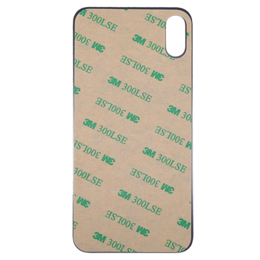 Glass Battery Back Cover for iPhone X(White)