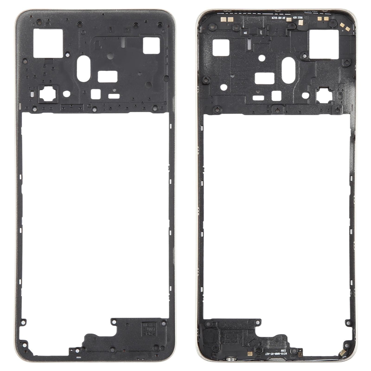 For Realme C55 4G RMX3710 Middle Frame Bezel Plate (Gold)