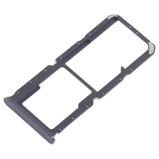 For OPPO A60 4G CPH2631 10pcs Original SIM Card Tray + SIM Card Tray + Micro SD Card Tray (Black)