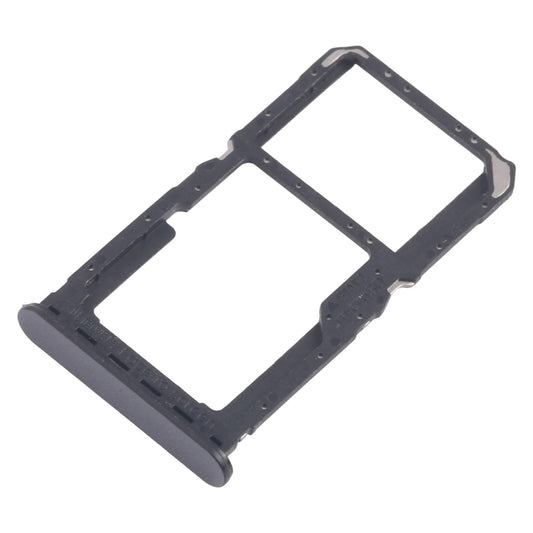 For OPPO A80 5G CPH2639 10pcs Original SIM Card Tray + SIM Card Tray / Micro SD Card Tray (Black)