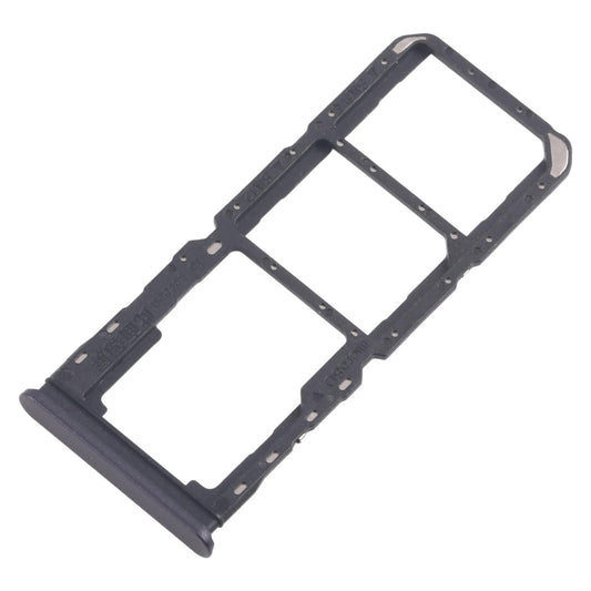 For Realme C67 5G 10pcs Original SIM Card Tray + SIM Card Tray + Micro SD Card Tray (Purple)